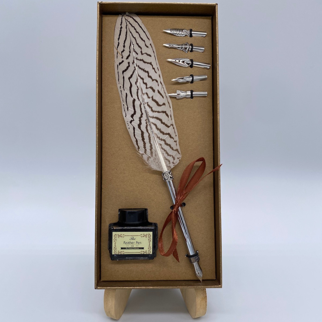 Coffret calligraphie bronze