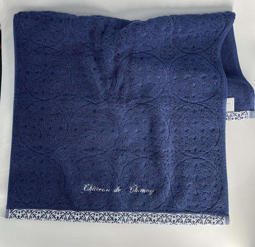 Tapis 50x80 cm marine "bleu de Nîmes"