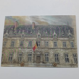 [CPC6-CHATFACTB] Carte postale C6-10x15 Château façade Thierry Bosquet