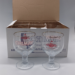 Boîte 6 verres Chimay 33cl édition 2022-23